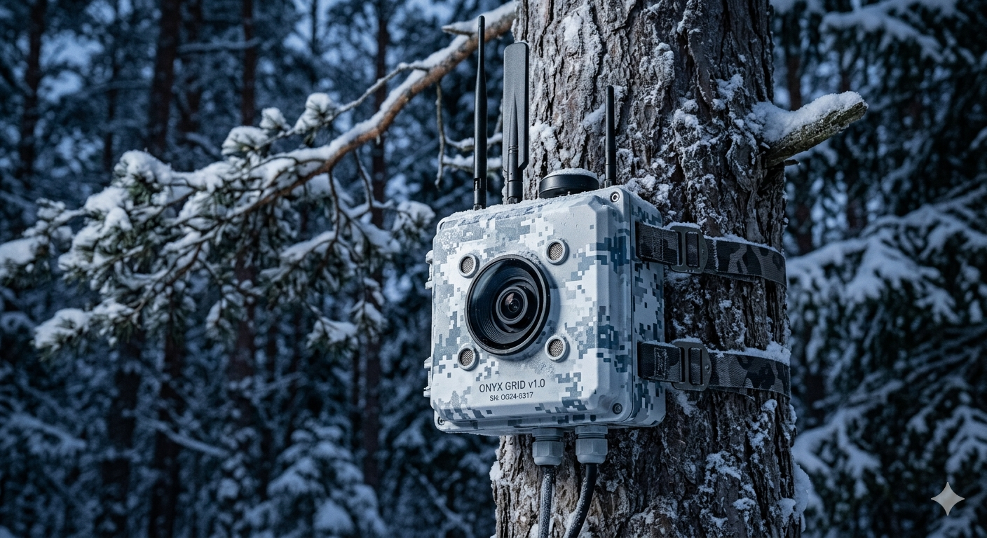 Onyx Grid sensor node in the field